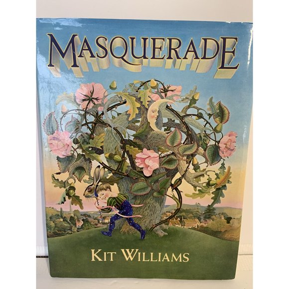 MASQUERADE by Kit Williams | Hardcover HC Dust Jacket DJ 1981 7th Printing - Picture 1 of 8